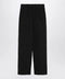 LouLou De Saison Black straight bouclé trousers