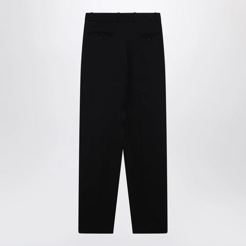 LouLou De Saison Black wool-blend trousers
