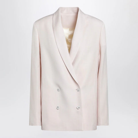 LouLou De Saison Minka oversized jacket in light pink