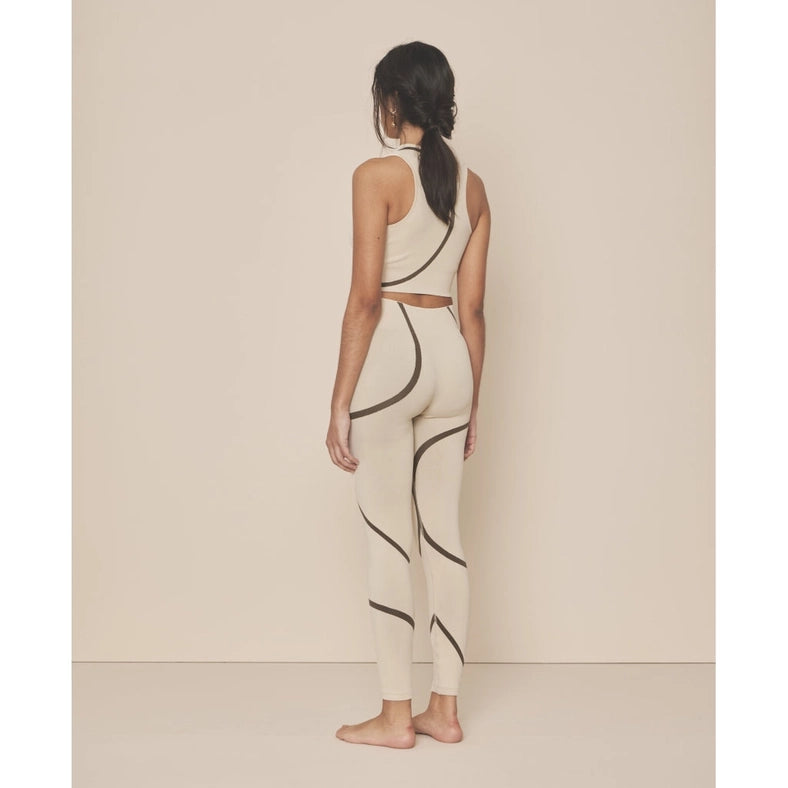 Loud Logo Crop Top - Rain/Storm-Crop Top-Moonchild Yoga Wear-S-Urbanheer