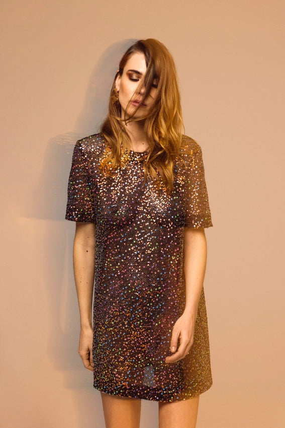 Louis Dress-Dress-Elodie-XS-Glitter-Urbanheer