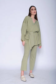 Lounge Set Knitted Pants and Top-Set-Miawhitemilano-S-Urbanheer