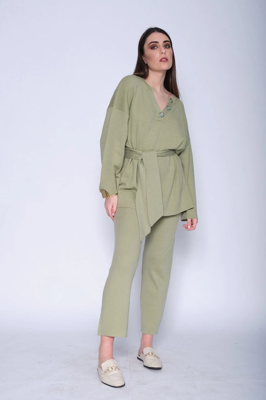 Lounge Set Knitted Pants and Top-Set-Miawhitemilano-S-Urbanheer