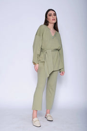 Lounge Set Knitted Pants and Top-Set-Miawhitemilano-S-Urbanheer