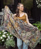 Love Grows Wild Floral Bamboo Scarf with Bees-Scarf-Market of Stars-68cm x 155cm-Urbanheer