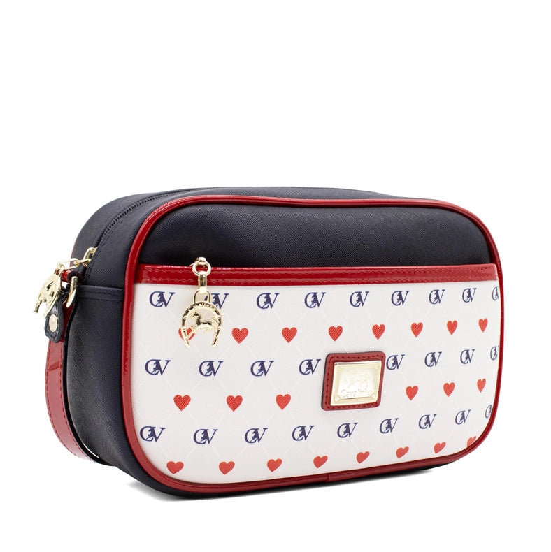 Love Yourself Crossbody Bag-Bag-Cavalinho North America-Navy / White / Red-Urbanheer