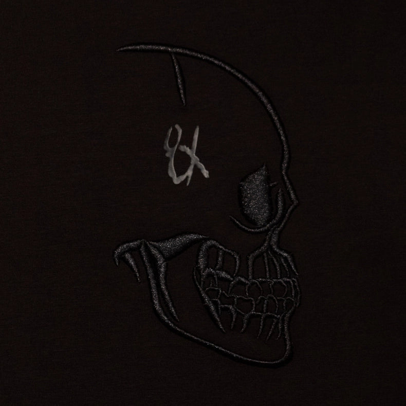 Low Profile Embroidered 8X Street T-Shirt - Black-T-Shirt-Eight X-S-BLACK-Urbanheer