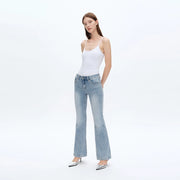 Low Rise Flare Jeans with Finished Hem BEACHY-Jeans-BAYEAS-24-BEACHY-Urbanheer