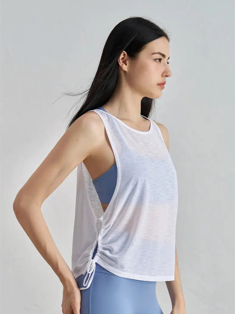 Luana Sleeveless Tank Active Top Cover Up