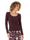 Lucia Luxe Jersey Ruched Long Sleeve