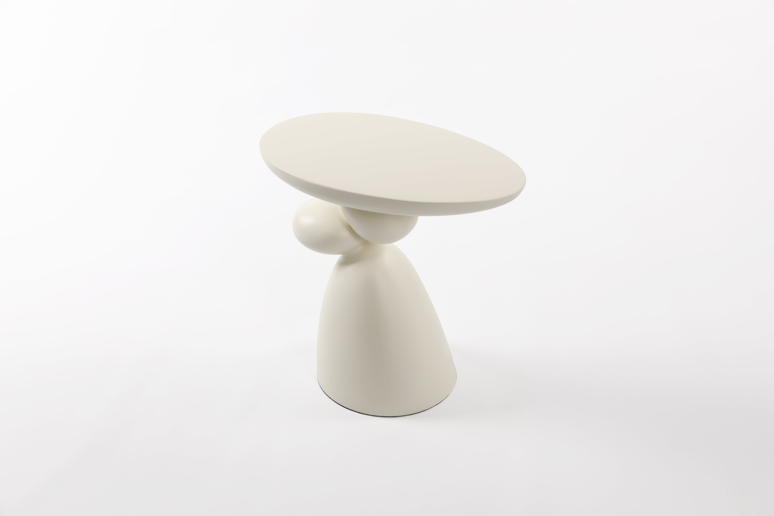 Lucky Stone End Table, Fiberglass Side Table, Modern Minimalist Corner Table, Coffee table with-UH Decor-Default-Urbanheer