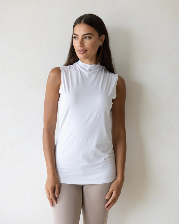 Luxe Hooded Sleeveless Snow Final Sale-Hooded Crop-Mod Squad-6-Urbanheer