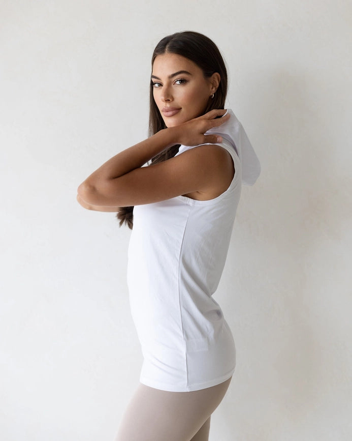 Luxe Hooded Sleeveless Snow Final Sale-Hooded Crop-Mod Squad-6-Urbanheer