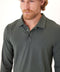 Luxe Jersey Long Sleeve Polo
