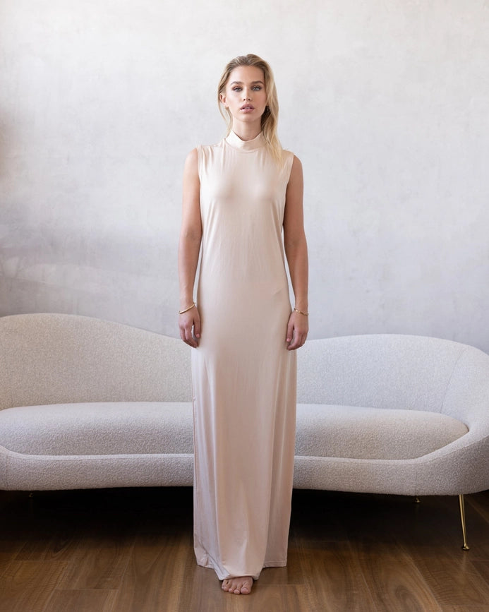 Luxe Sleeveless Slip Dress Clay-Dress-Mod Squad-6-Urbanheer