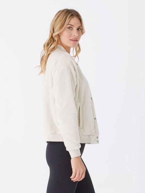 Lynette Sherpa Bomber Jacket