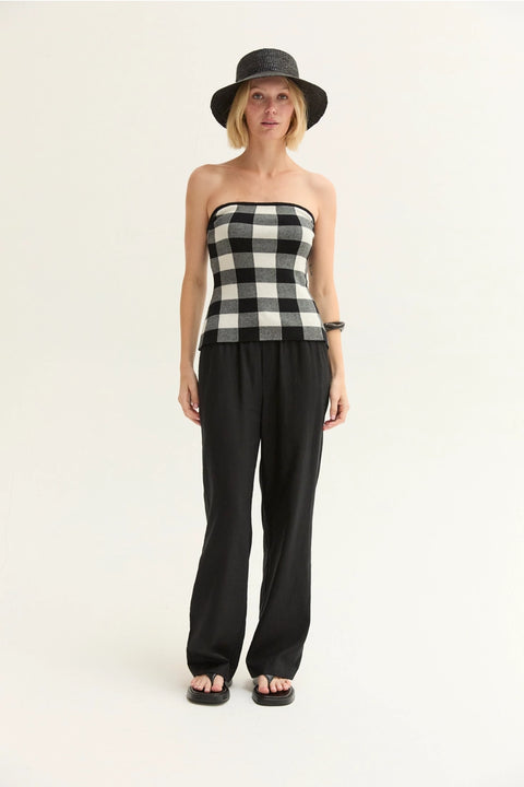 Lyra Linen Blend Easy Wear Pants