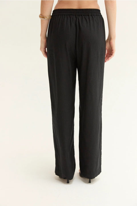 Lyra Linen Blend Easy Wear Pants
