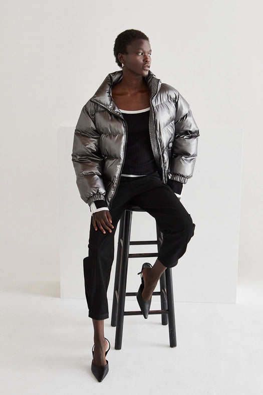 Lyra Puffer Jacket-Jacket-Crescent-XS/S-PEWTER-Urbanheer