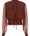 Brunello Cucinelli Silk Sleeves Blouse