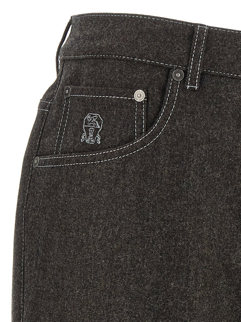Brunello Cucinelli Flannel Pants