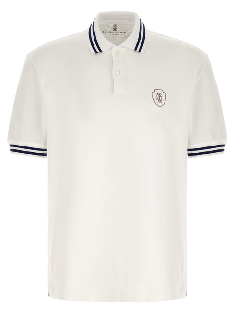 Brunello Cucinelli Polo Coat Of Arms