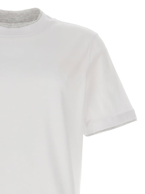 Brunello Cucinelli Double Layer T-shirt
