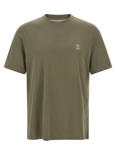 Brunello Cucinelli Logo T-shirt