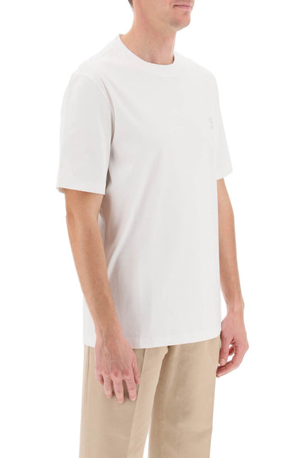 Brunello cucinelli t-shirt with logo print-T-Shirt-BRUNELLO CUCINELLI-Urbanheer
