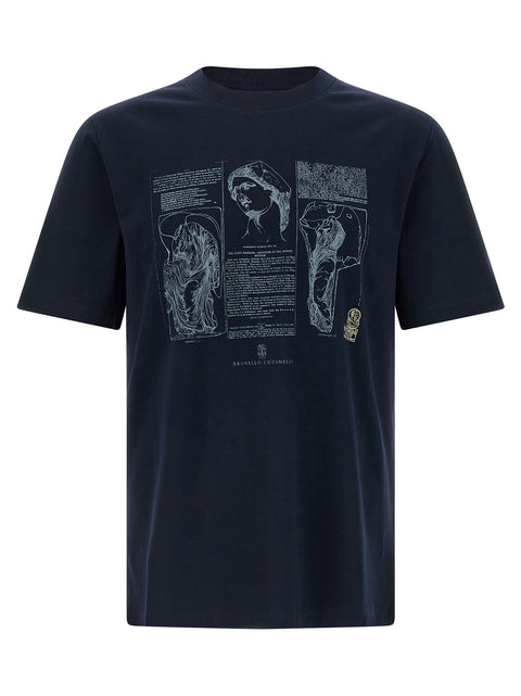 Brunello Cucinelli Printed T-shirt