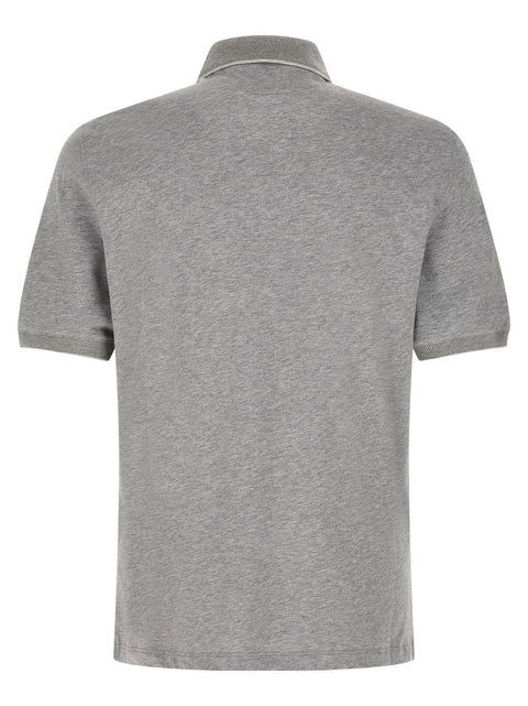 Brunello Cucinelli Stretch Jersey Polo Shirt