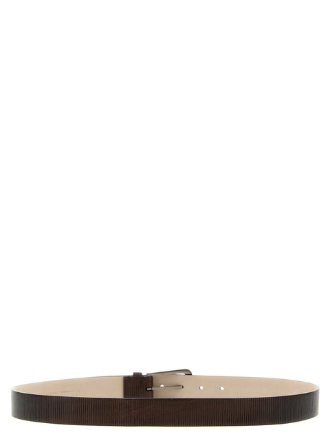 Brunello Cucinelli Ribbed Belt