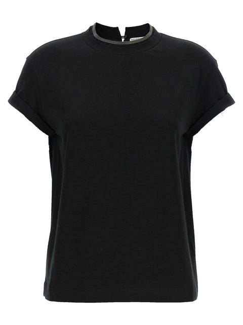 Brunello Cucinelli Monile Crew-neck T-shirt