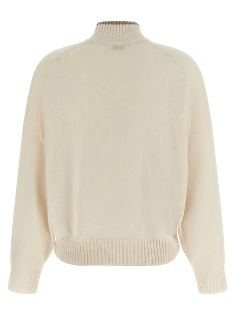 Brunello Cucinelli Heraldic Embroidery Sweater