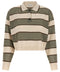 Brunello Cucinelli Sparkling Stripes Polo Shirt