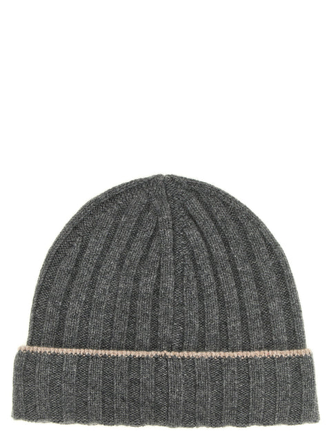 Brunello Cucinelli Cashmere Turn-up Beanie