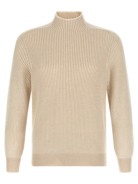Brunello Cucinelli English Ribbed Sweater