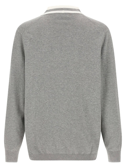 Brunello Cucinelli Heraldic Logo Cardigan
