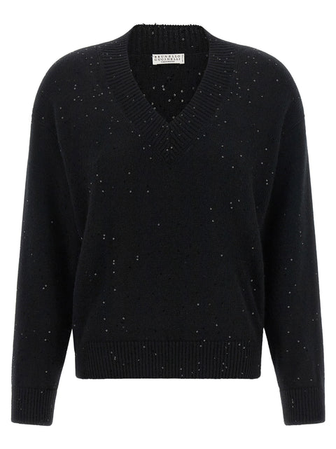 Brunello Cucinelli Diamante Sweater
