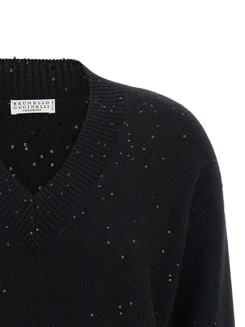 Brunello Cucinelli Diamante Sweater