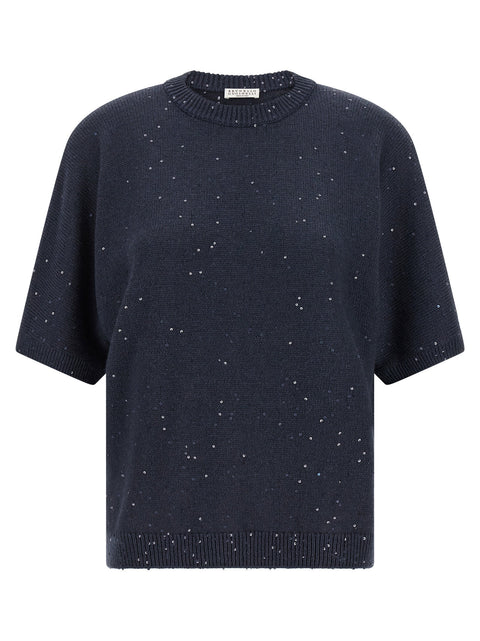 Brunello Cucinelli Diamante Sweater