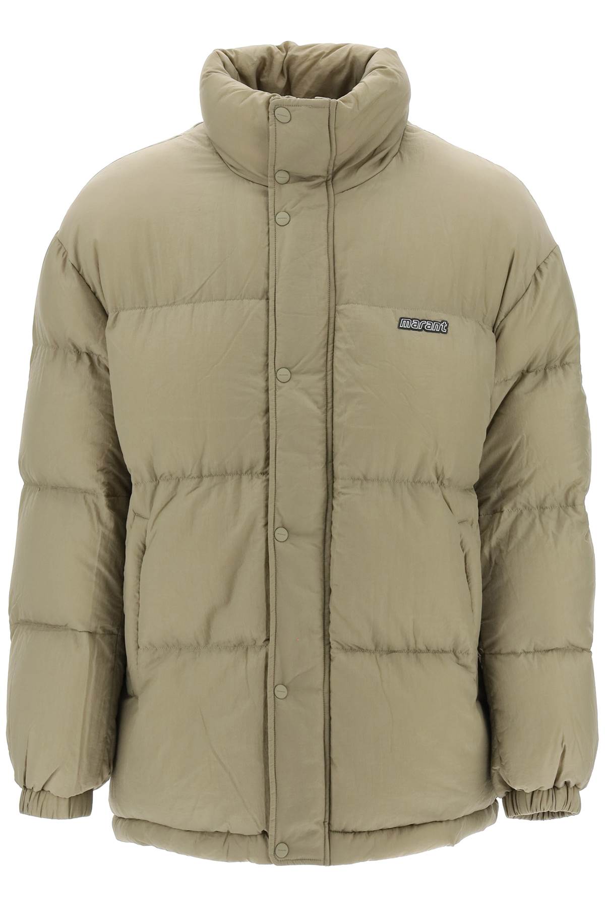 Khaki Marant Dilyamo Oversized Puffer-MARANT-S-Khaki-Urbanheer