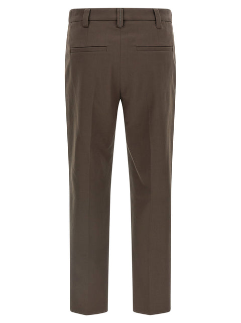 Brunello Cucinelli Cotton Trousers