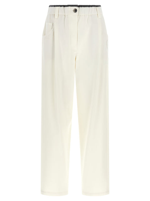 Brunello Cucinelli Cotton Trousers