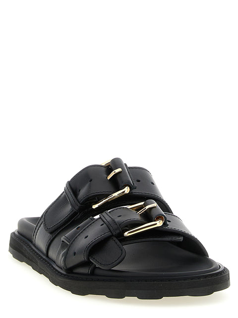 Moschino Double Strap Sandals