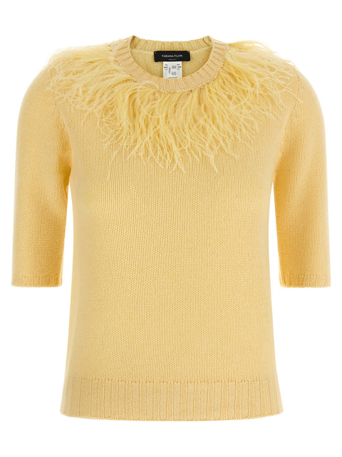 Fabiana Filippi Feather Sweater