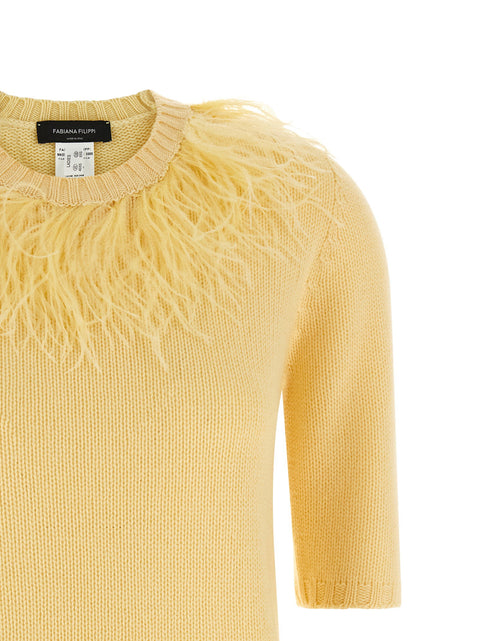 Fabiana Filippi Feather Sweater