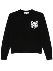 MAISON KITSUNE' Sweaters Black-Topwear-Maison Kitsune-M-Urbanheer