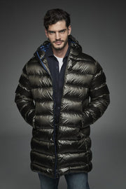 Henry Arroway Marlon Men Puffer Jacket KAKI-Puffer Jacket-Henry Arroway-Kaki-S-Urbanheer