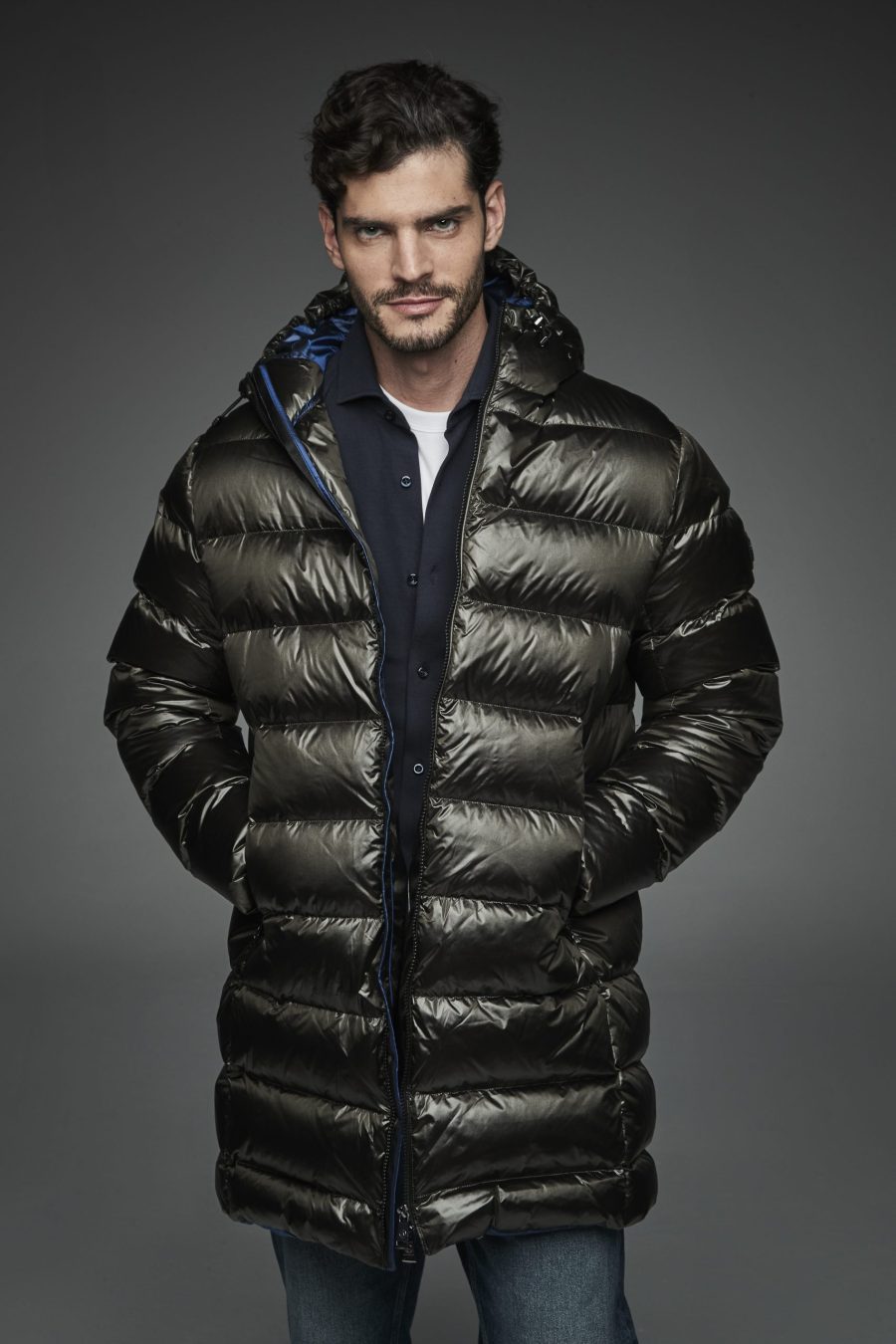 Henry Arroway Marlon Men Puffer Jacket KAKI-Puffer Jacket-Henry Arroway-Kaki-S-Urbanheer